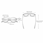 Lunettes de soleil en bois naturel Main beach (1)