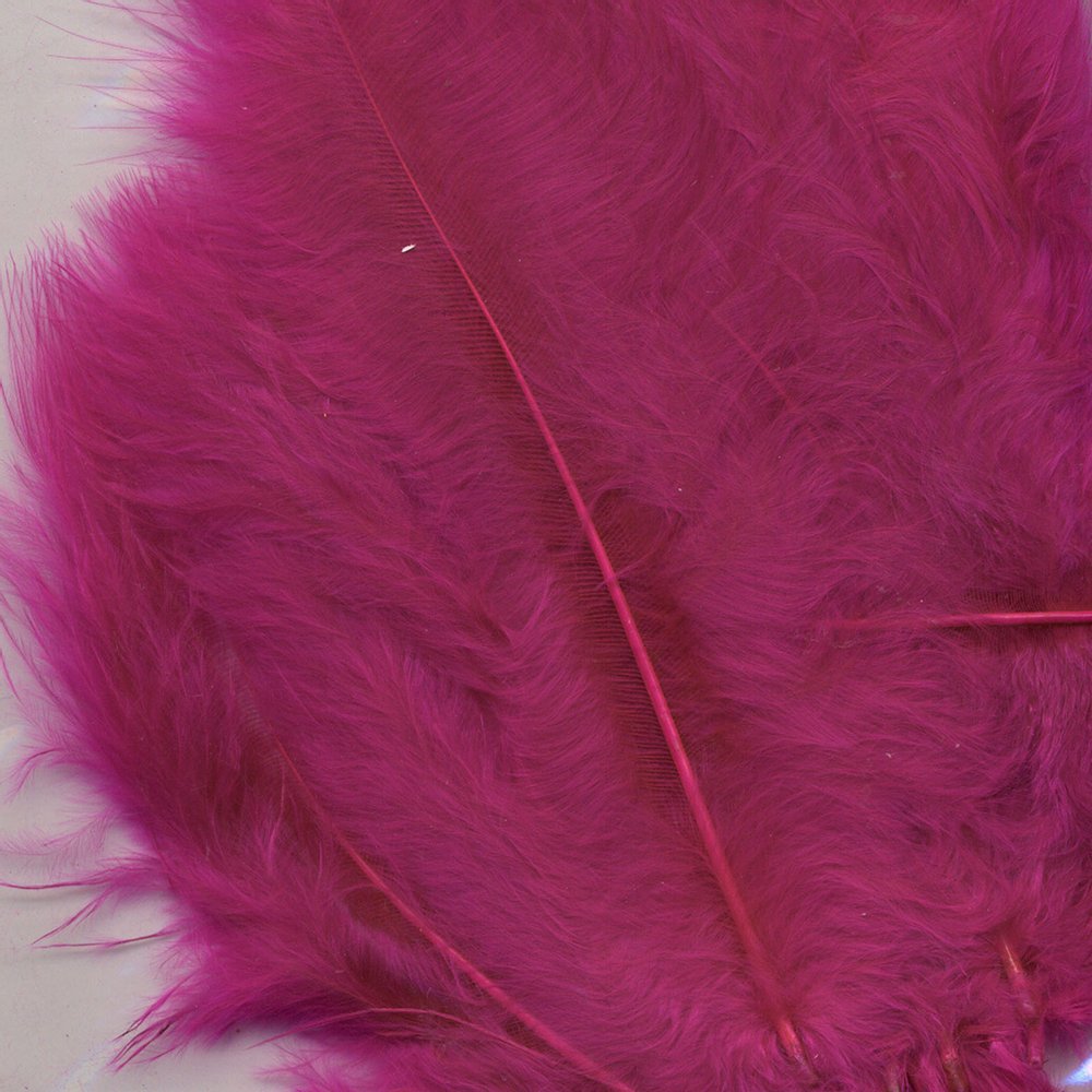 plumes marabout fuschia