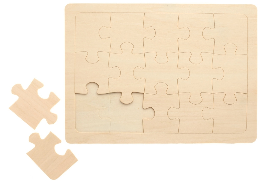 Technique Pour Faire Un Puzzle Rapidement Puzzle en bois à peindre - Supports à décorer/Supports en bois - A vous