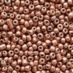 PERLES DE VERRE Montage Artisanal De Rocailles Lot De 14 Variees Marron