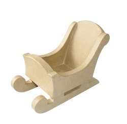 Décopatch MA024O - Un Support En Papier Brun Mâché 31x16,5x36 Cm, Trophée Tête D'éléphant