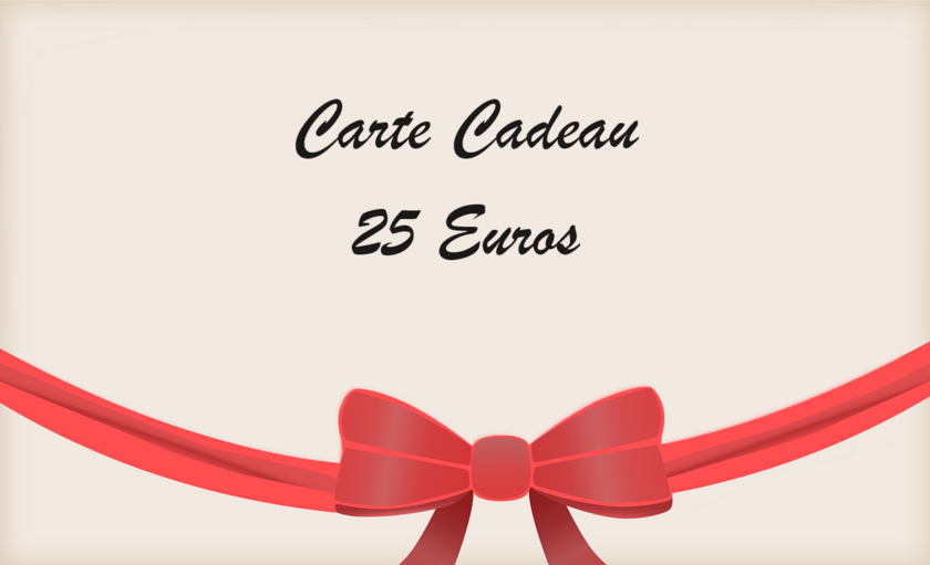 carte cadeau 25