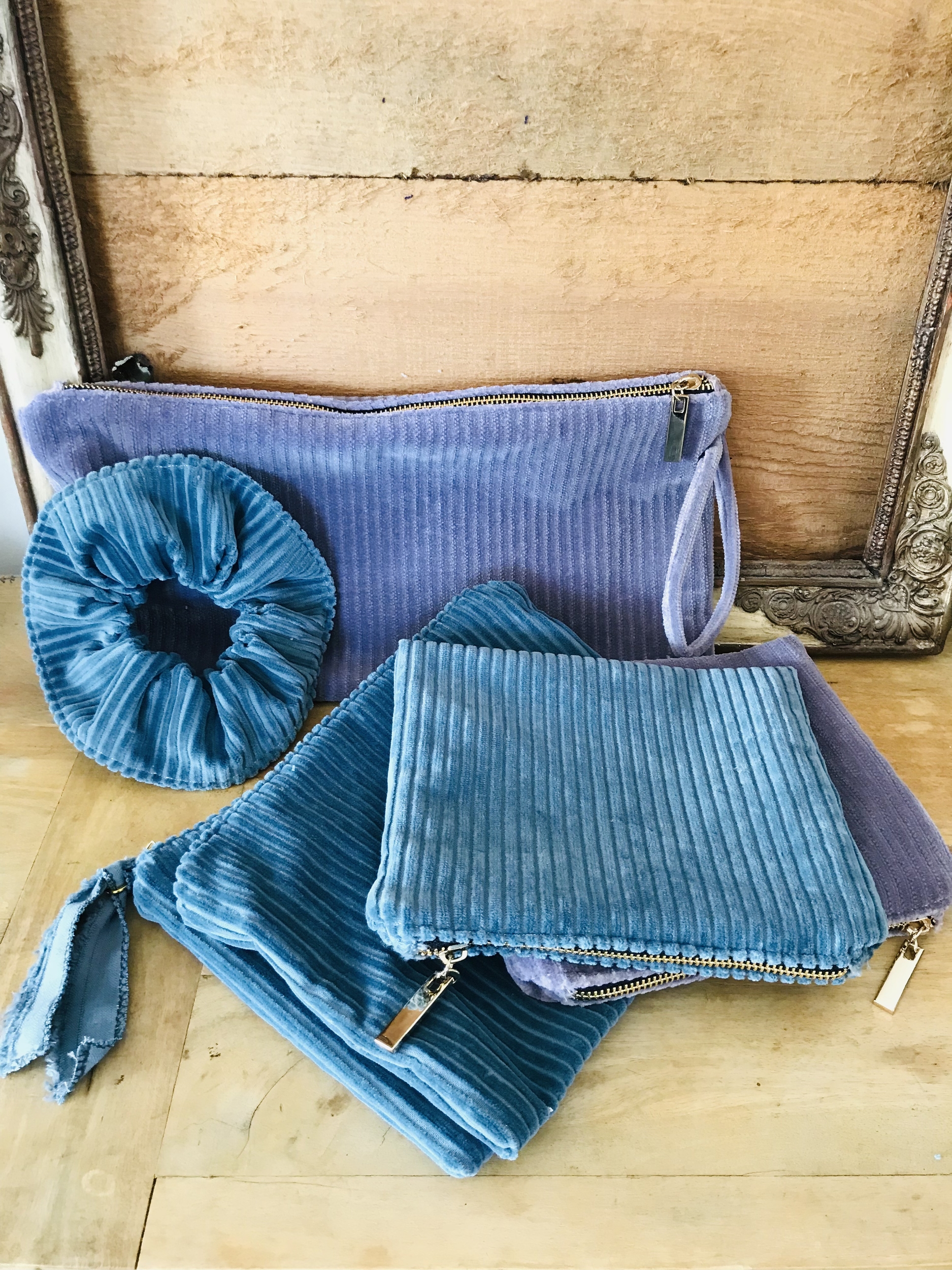 pochette velours côtelé vintage IMG_E2520
