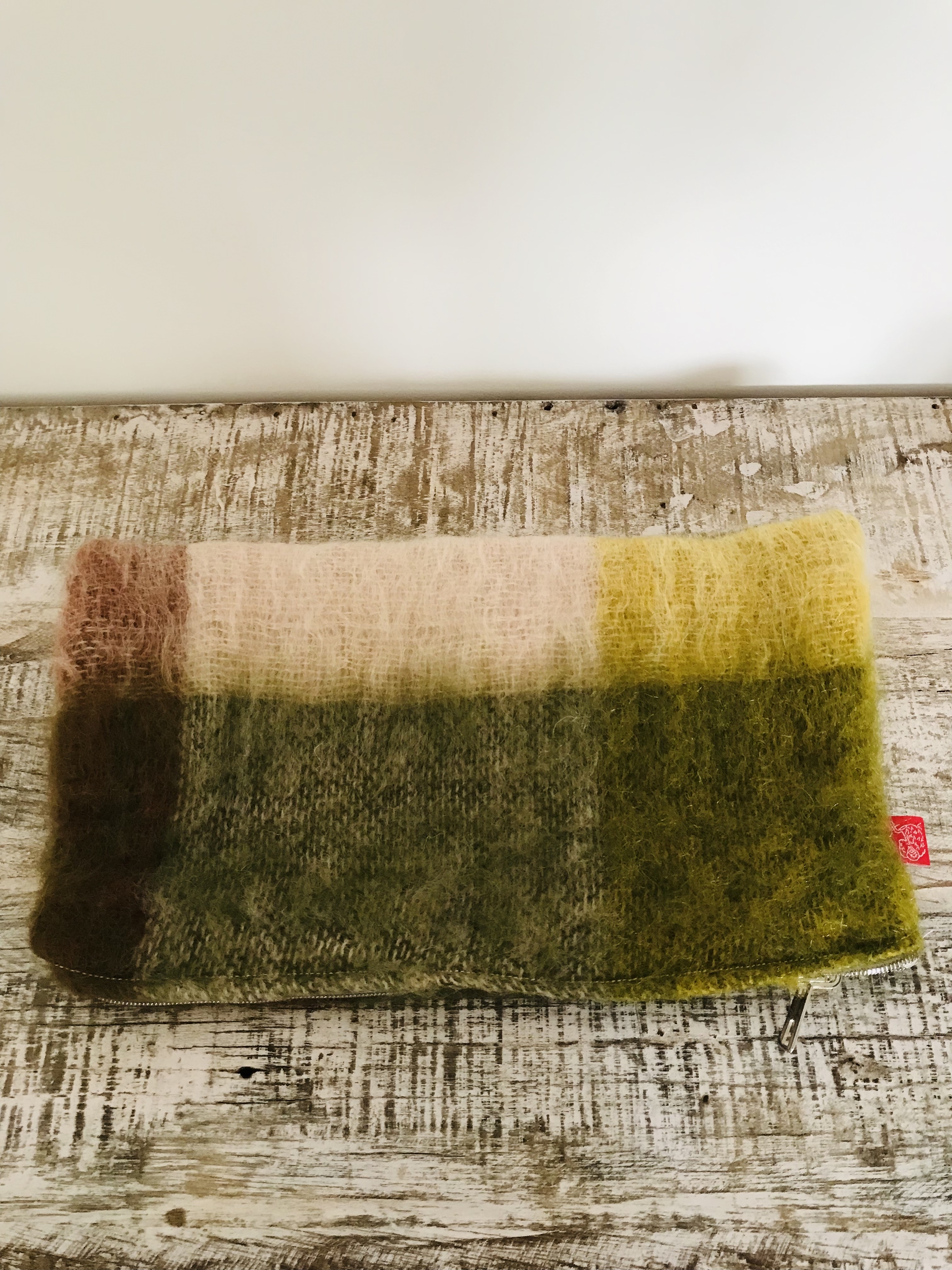 Pochette mohair vert Sorgue IMG_E8555 (1)