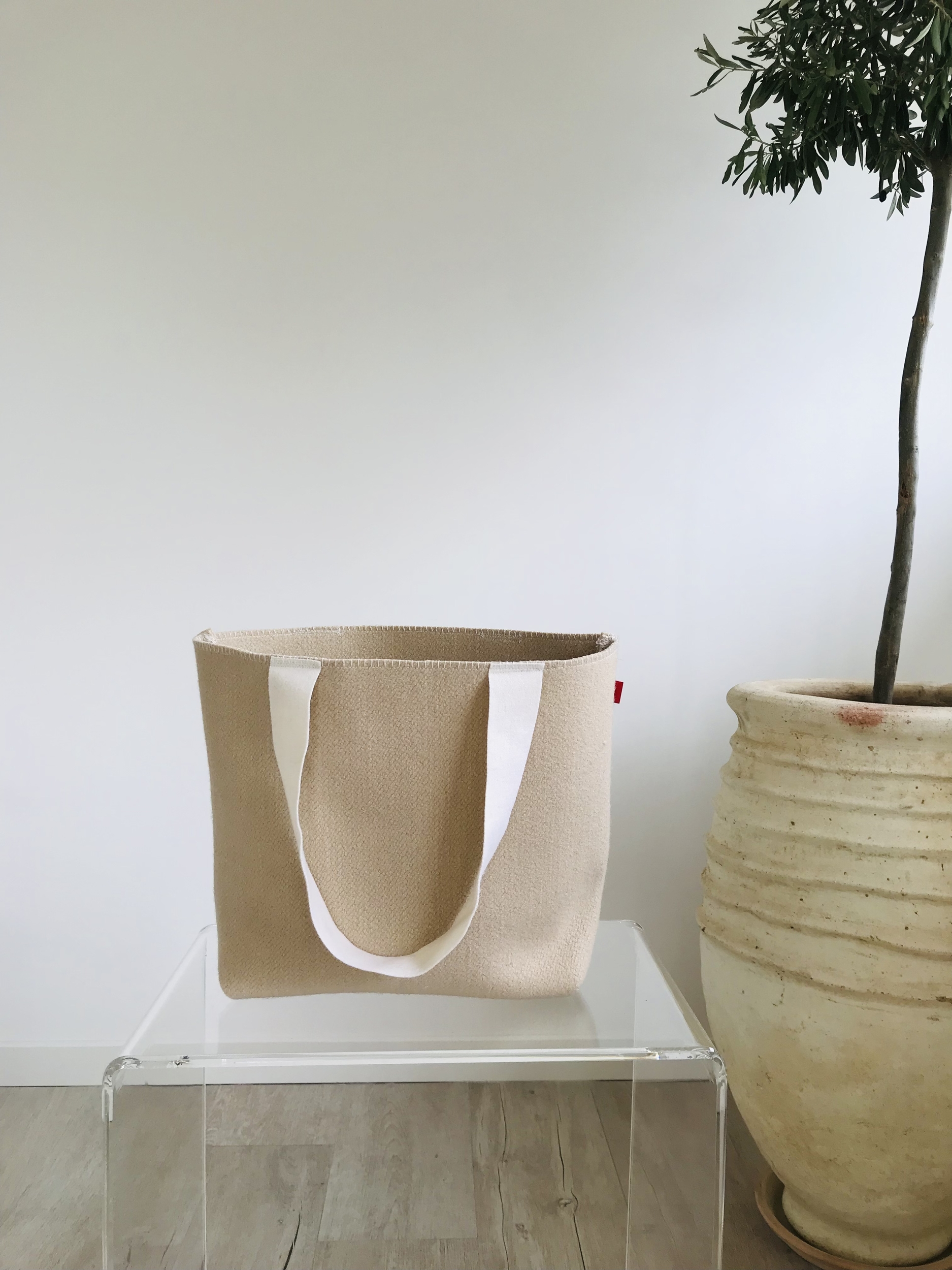 Sac cabas laine beige IMG_E8482