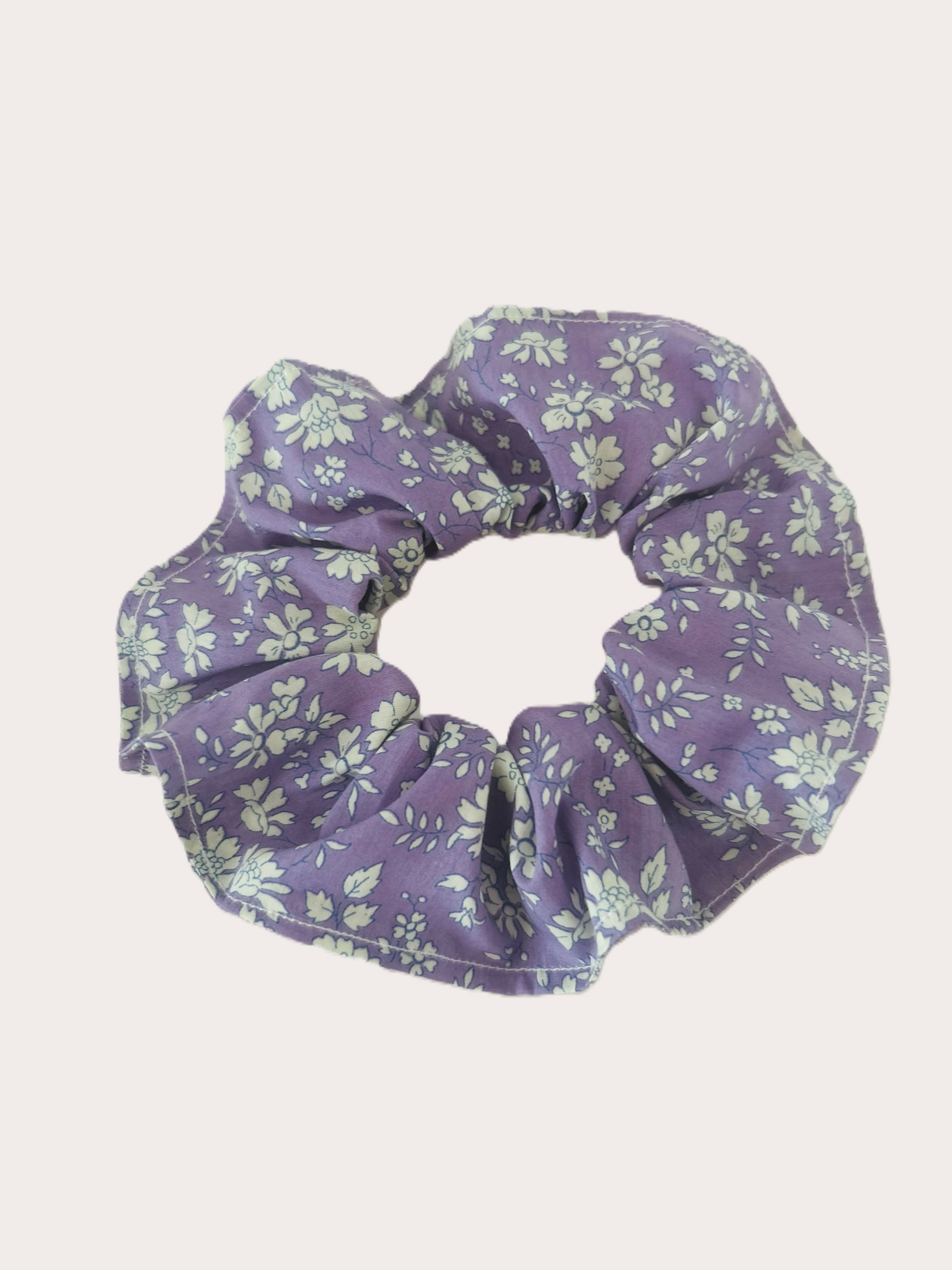 Chouchou cheveux Liberty lavande bleuet IMG_E8801