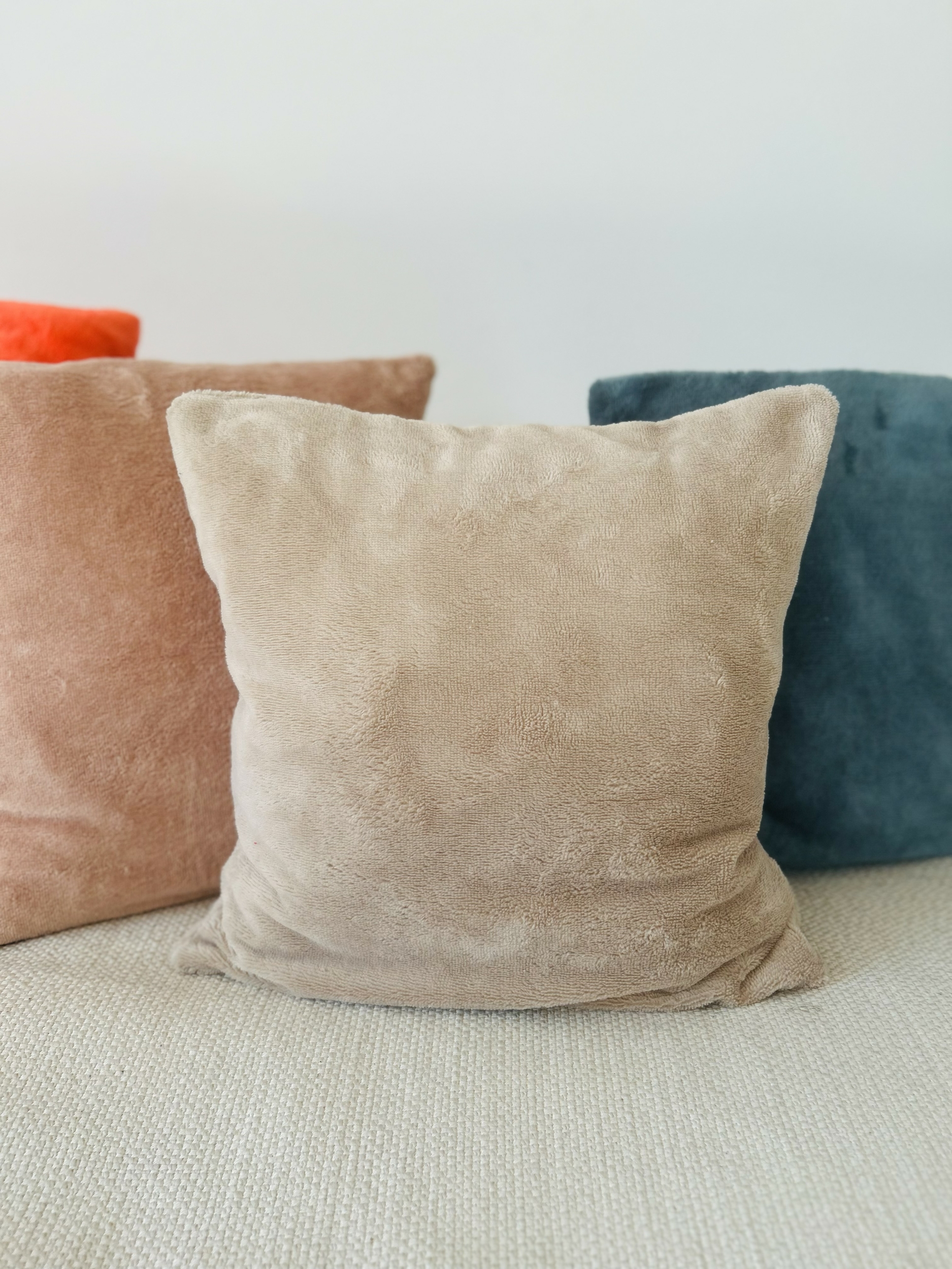 Coussin éponge Bambou beige taupe IMG_E1162