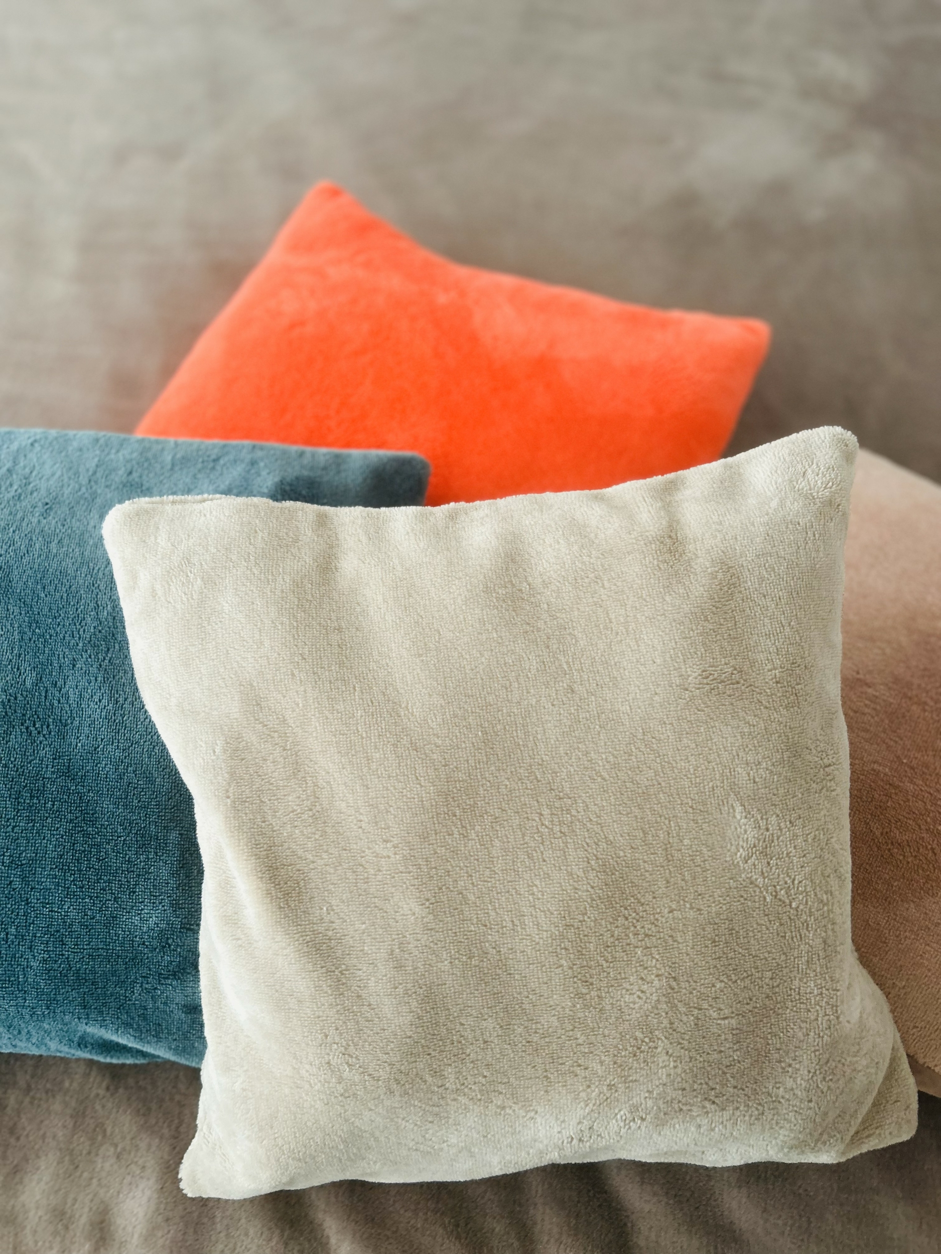 Coussin éponge Bambou beige taupe IMG_E1236