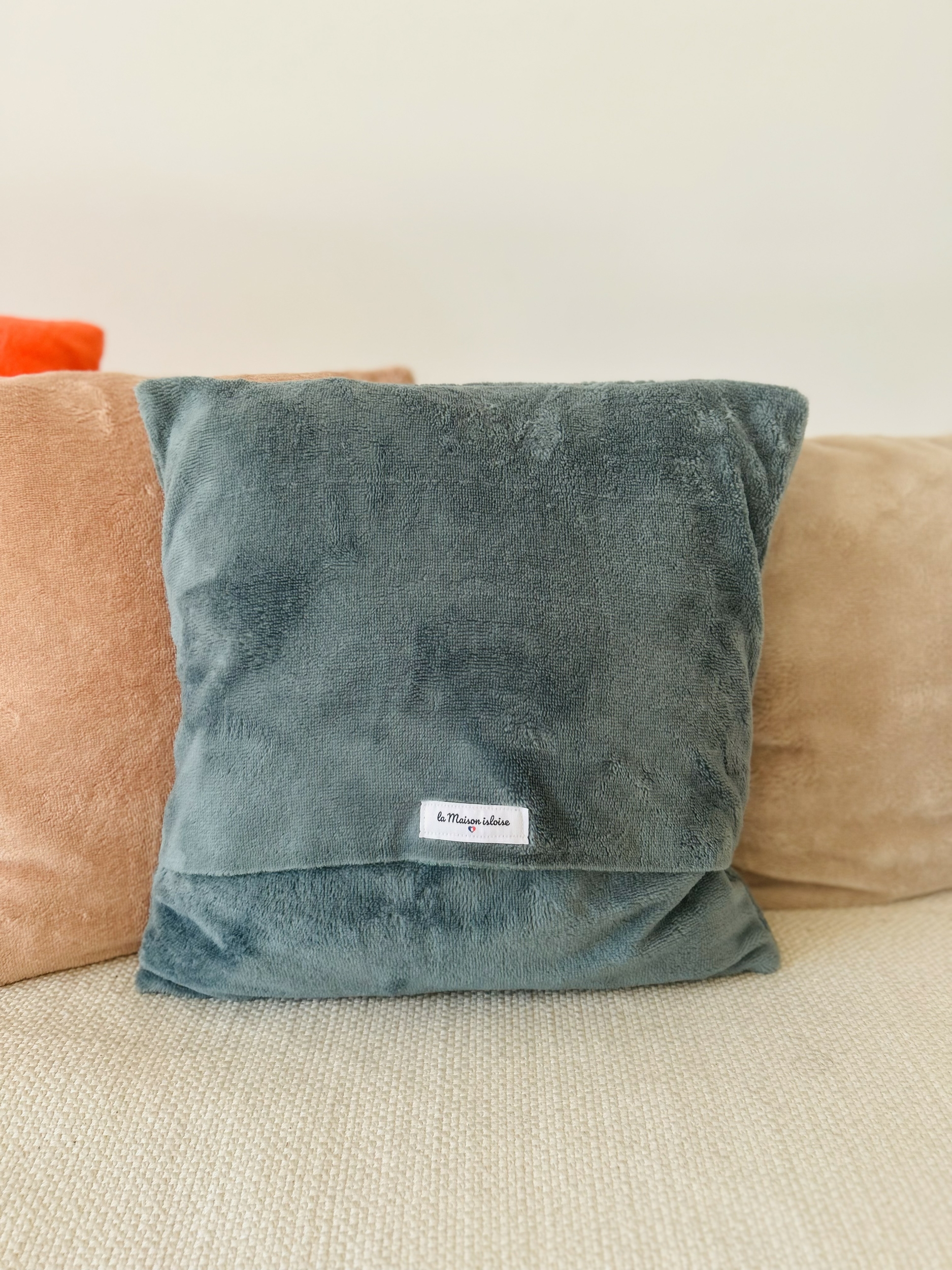 Coussin éponge Bambou vert IMG_E1160