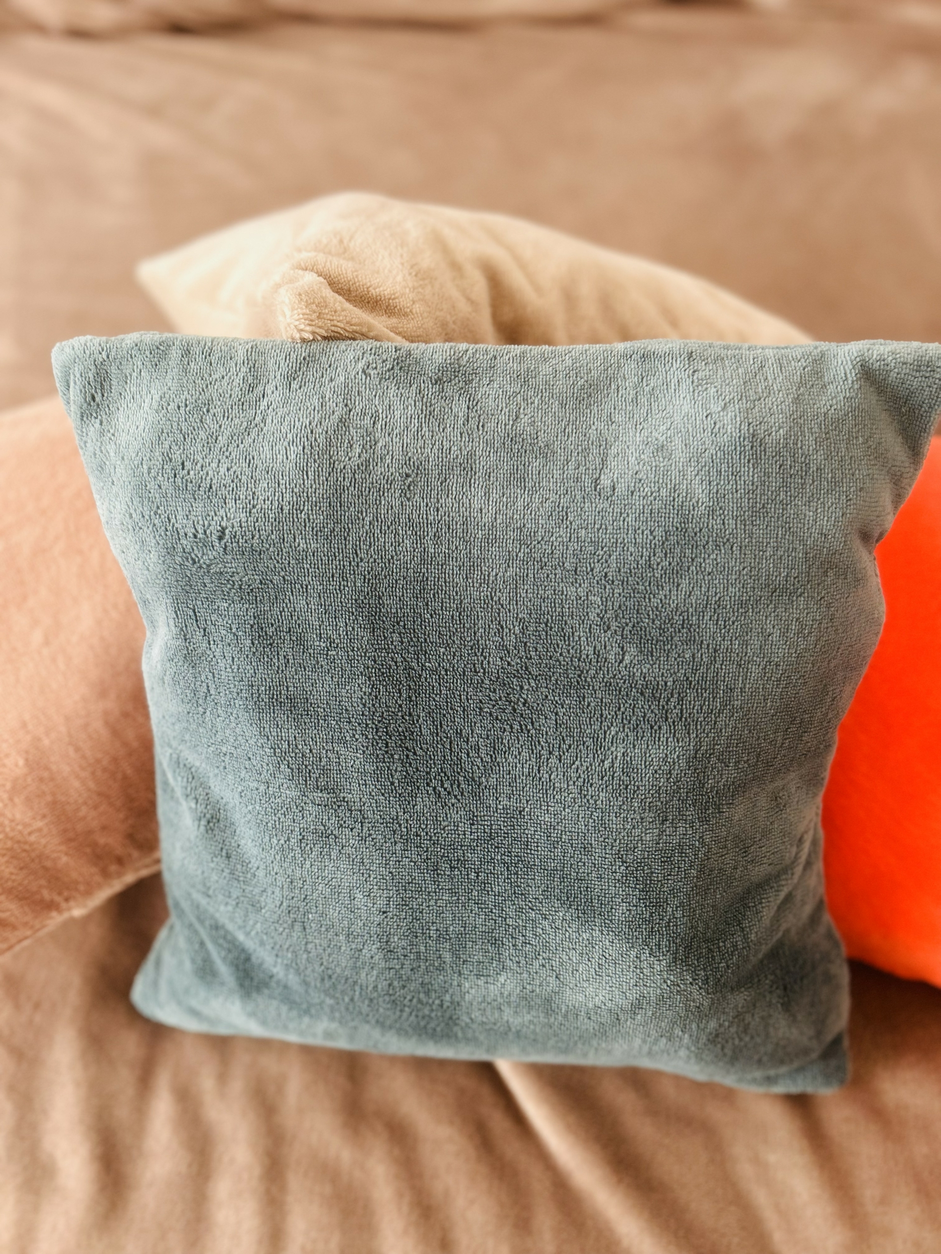 Coussin éponge Bambou vert IMG_E1221