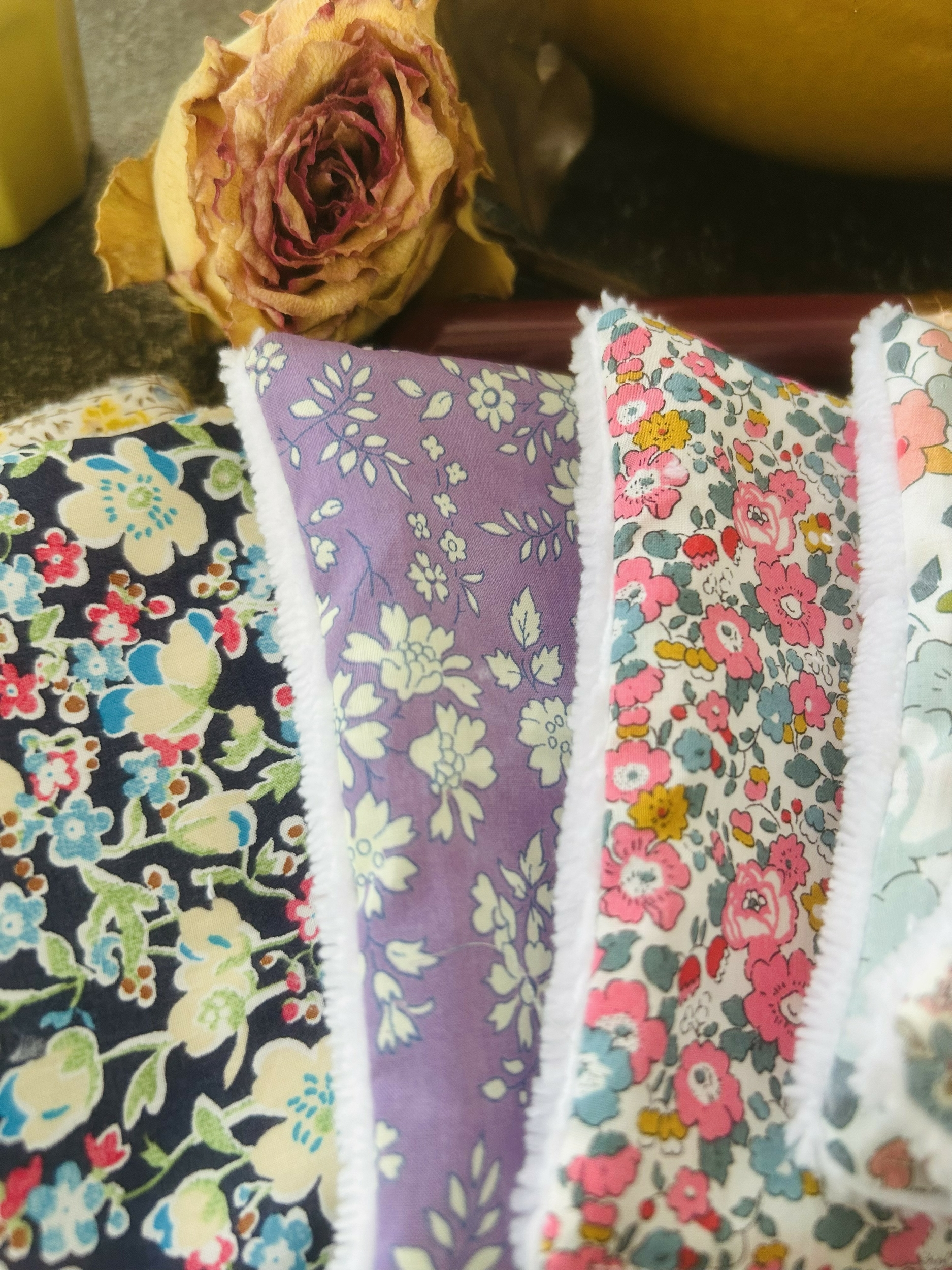 Lingette démaquillante  Liberty  Tana Lawn coton lavable IMG_E1985