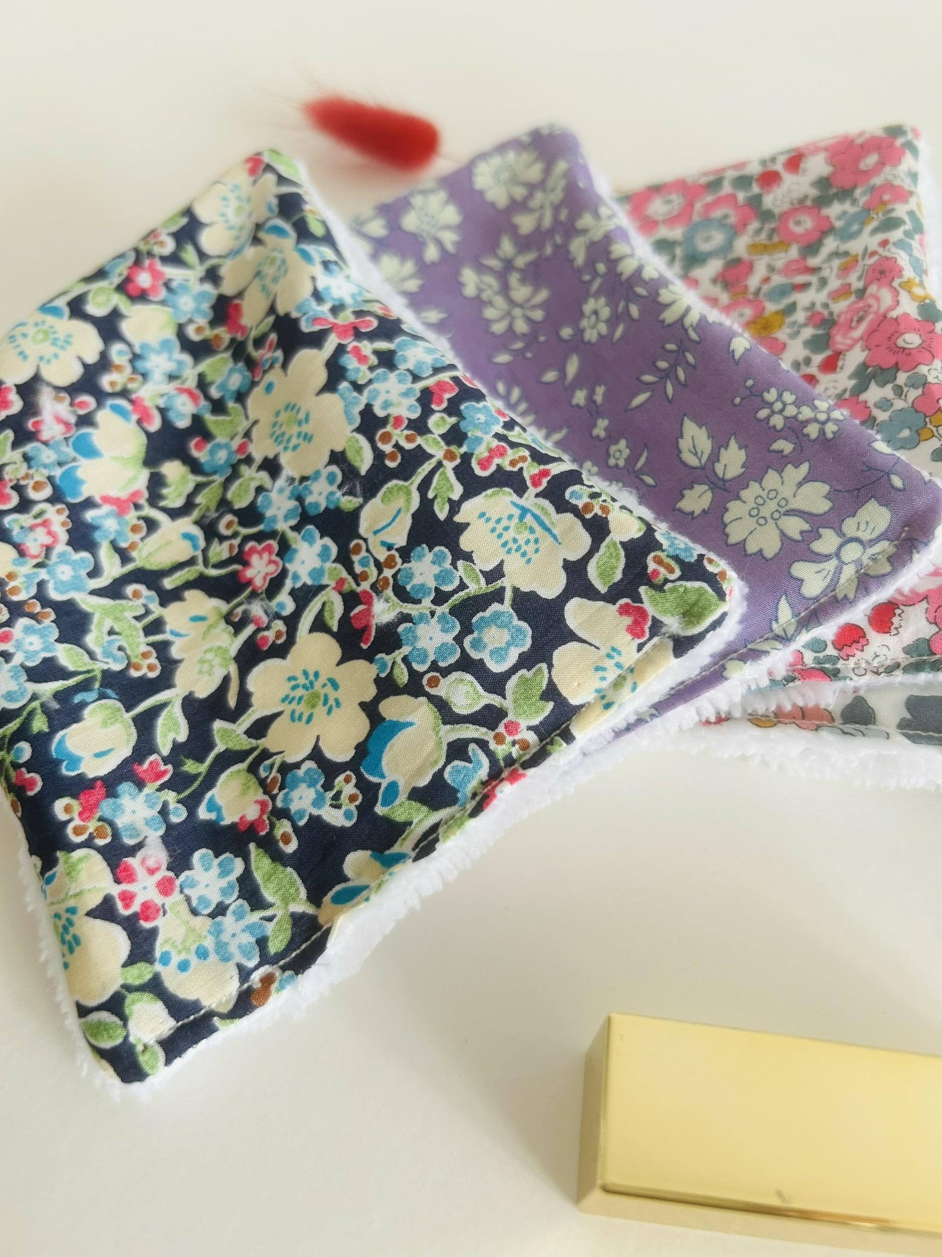 Lingette démaquillante  Liberty  Tana Lawn coton lavable IMG_E1933