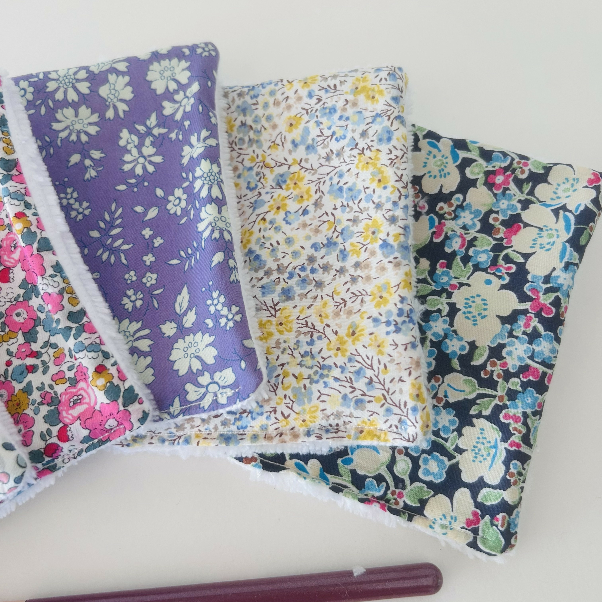 Lingette démaquillante  Liberty  Tana Lawn coton lavable IMG_E2086