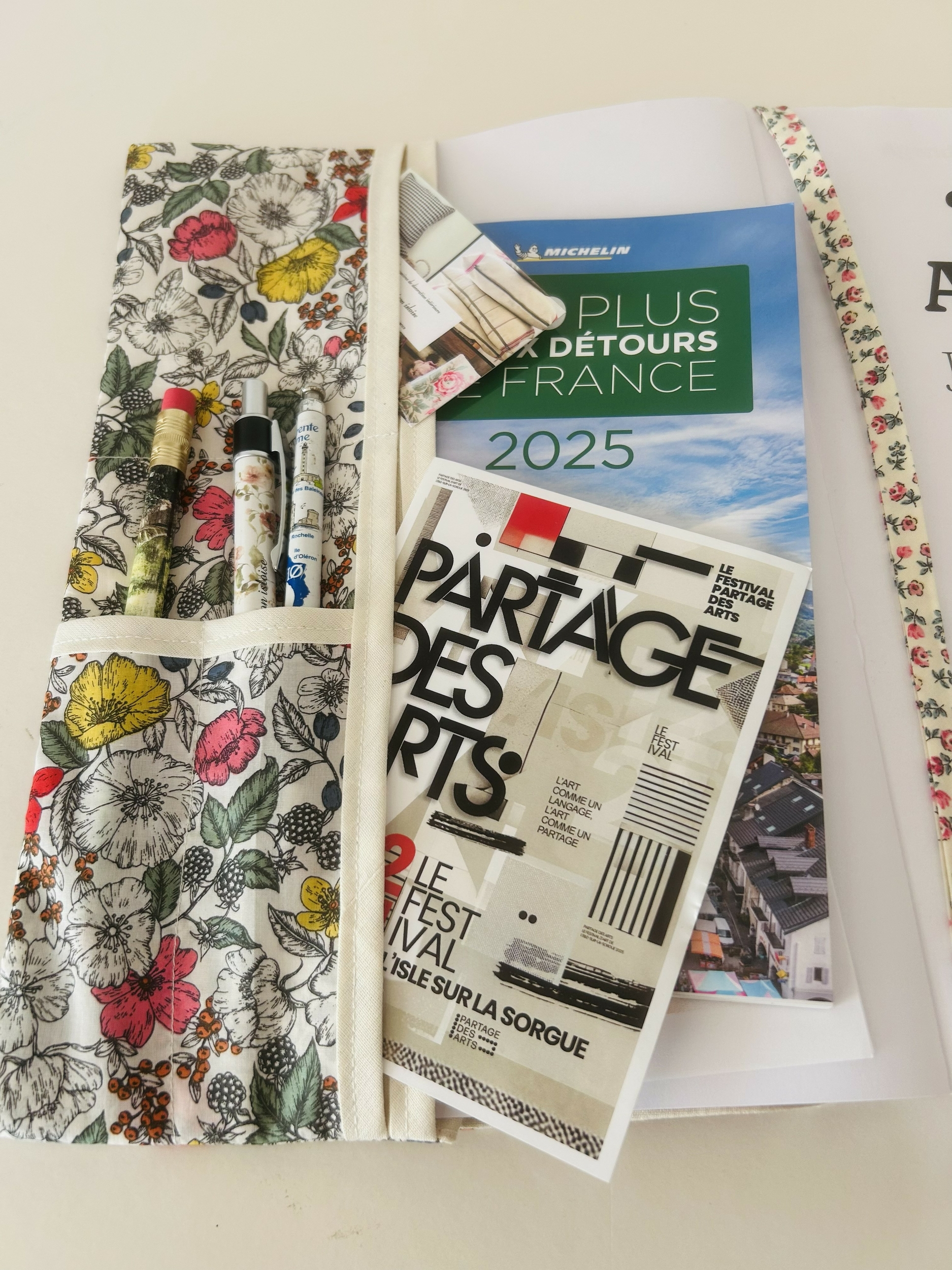 Agenda journalier A4 Liberty Tana Lawn Floral IMG_E2133