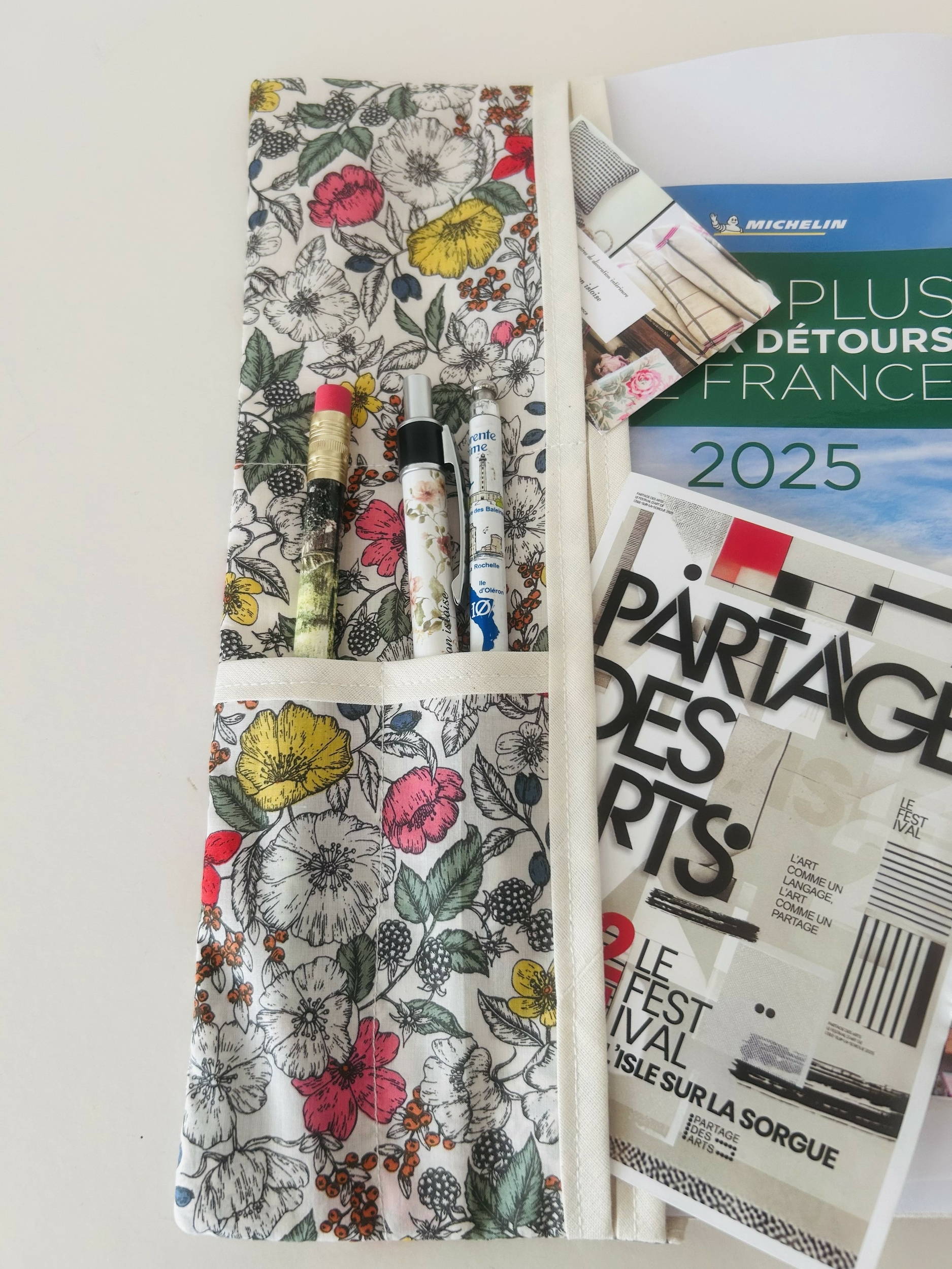 Agenda journalier A4 Liberty Tana Lawn Floral IMG_E2135