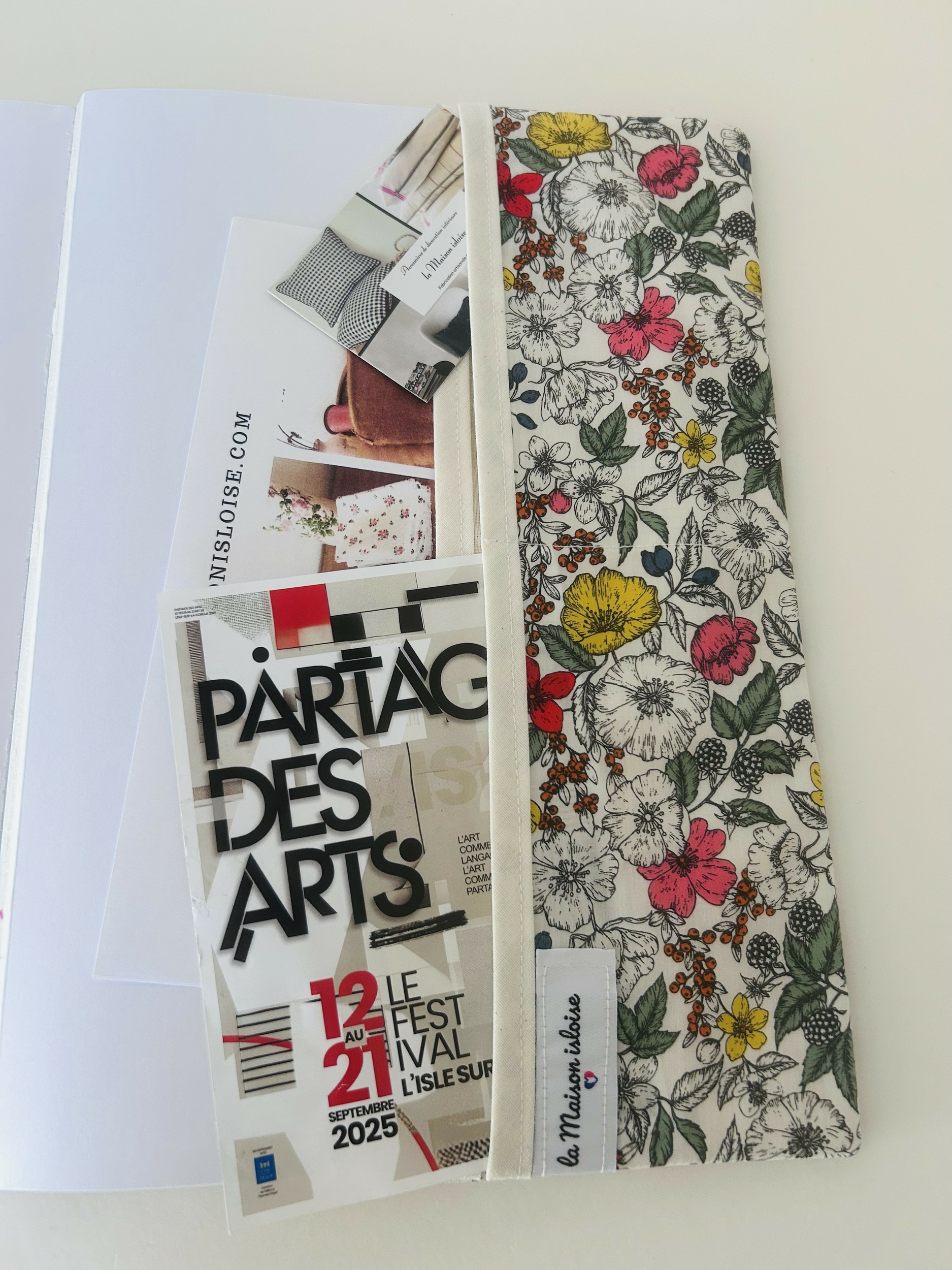 Agenda journalier A4 Liberty Tana Lawn Floral IMG_E2142