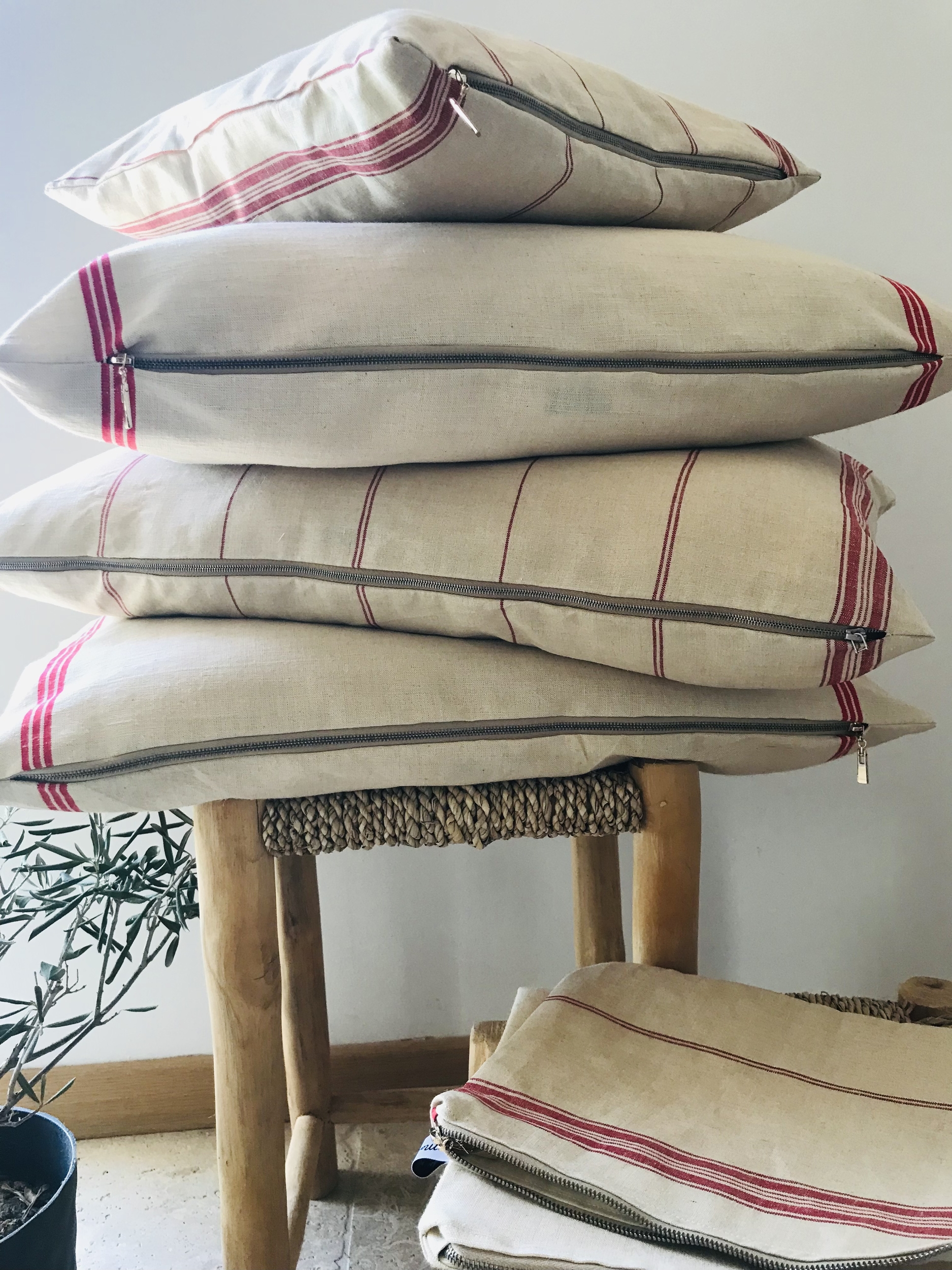 Coussin Lin 