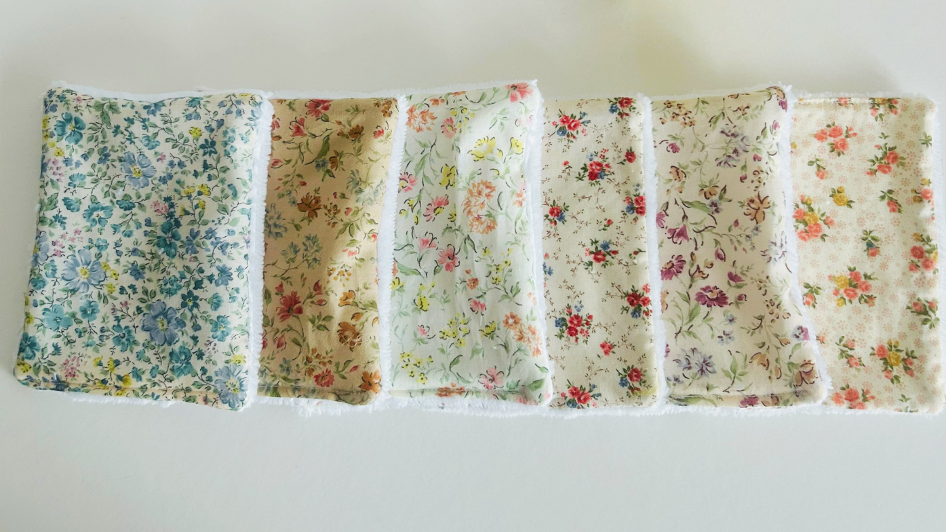 Lingettes démaquillantes lavables