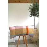 Grand coussin banquette laine mohair non gratté DSC04092