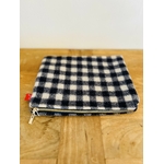 Pochette Merinos Damier bleu marine IMG_E5697