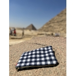Pochette Damier Merinos bleu marine IMG_E0594