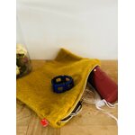 Pochette laine Mohair jaune IMG_E5765