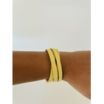 Bracelet cuir jaune IMG_E1135