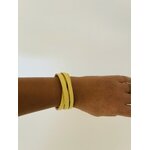 Bracelet cuir jaune IMG_E1137