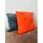 Coussin éponge Bambou Corail orange IMG_E1242
