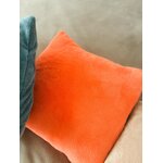 Coussin éponge Bambou Corail orange IMG_E1240