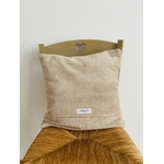Coussin éponge Bambou beige taupe IMG_E1214