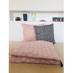 grand coussin rose