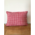 Coussin vichy rouge