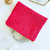 pochette cosmopolite rouge DIY