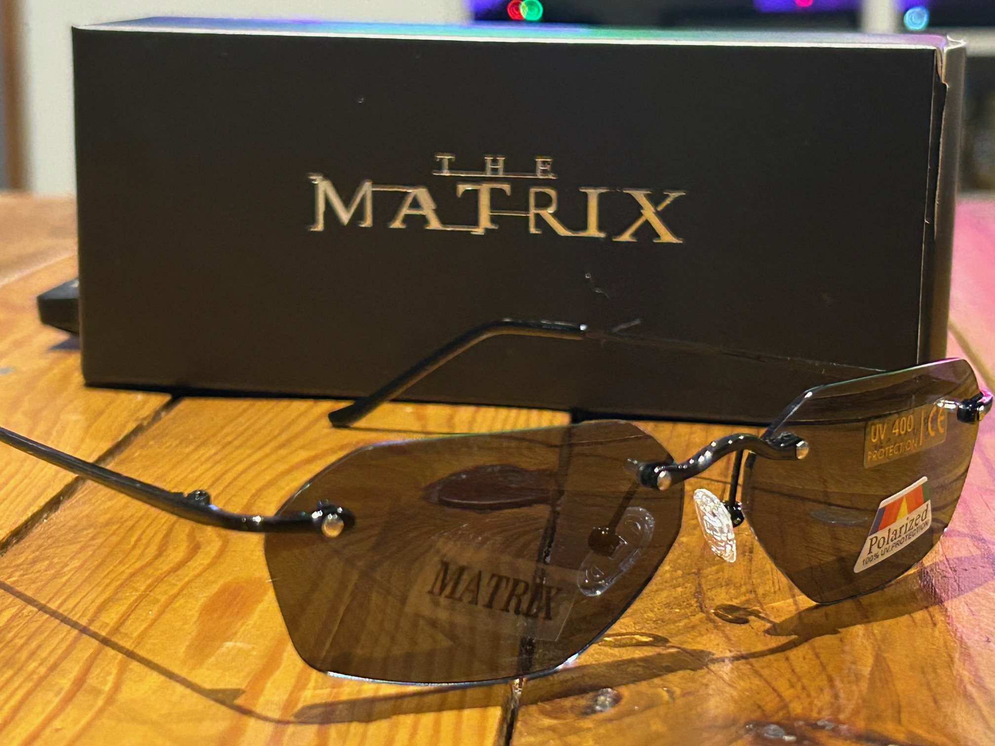 LUNETTES POLARISÉES MATRIX NEW NEO THE ONE RELOADED + POCHETTE