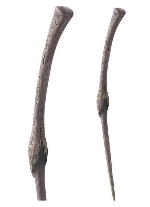 Détail de la baguette Bellatrix Lestrange inspirée de Harry Potter