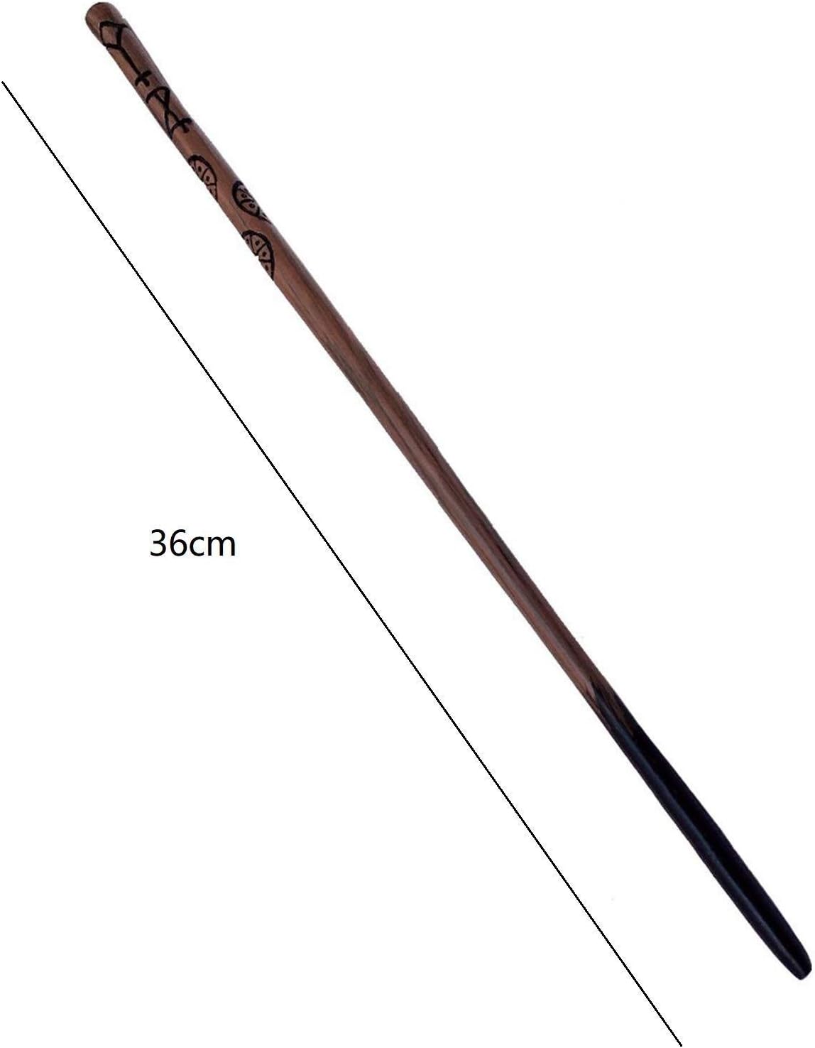 Détail de la baguette Cédric Diggory inspirée de Harry Potter