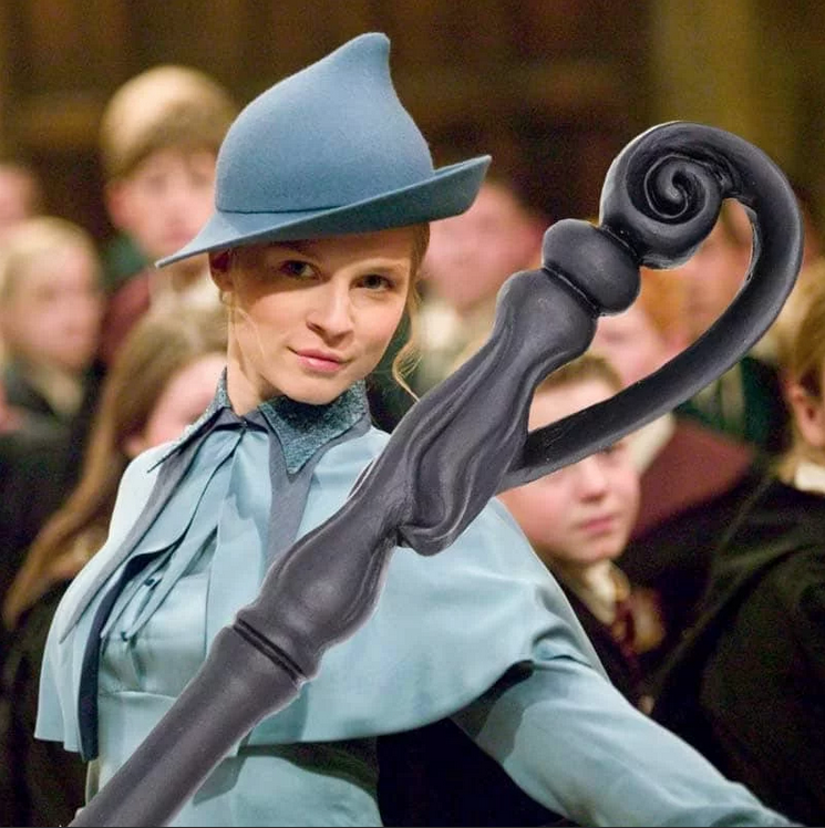 Détail de la baguette Fleur Delacour inspirée de Harry Potter
