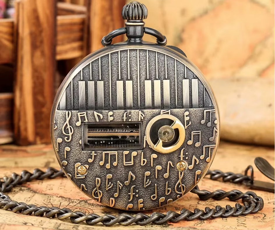 Montre à gousset musicale Harry Potter – vue complémentaire
