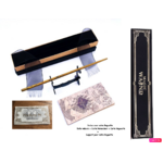 Baguette Luna Lovegood Harry Potter en métal et résine, 37 cm