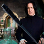 Détail de la baguette Severus Rogue inspirée de Harry Potter