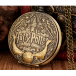 Montre à gousset Harry Potter bronze avec pierres décoratives – vue du produit