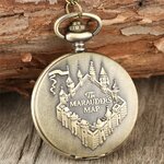 Montre à gousset Harry Potter avec carte du Maraudeur – vue du produit