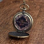 Montre à gousset Harry Potter carte du Maraudeur – autre vue