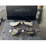 Lot de deux lunettes Matrix Morpheus argent et noir miroir – vue du lot