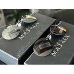 Lunettes Matrix Morpheus argent et noir – vue complémentaire
