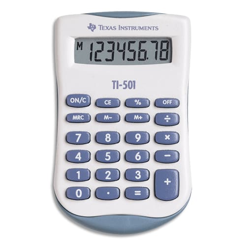 Calculatrice De Poche Ti 501 Equipement Table A Carte Sesame Nautic