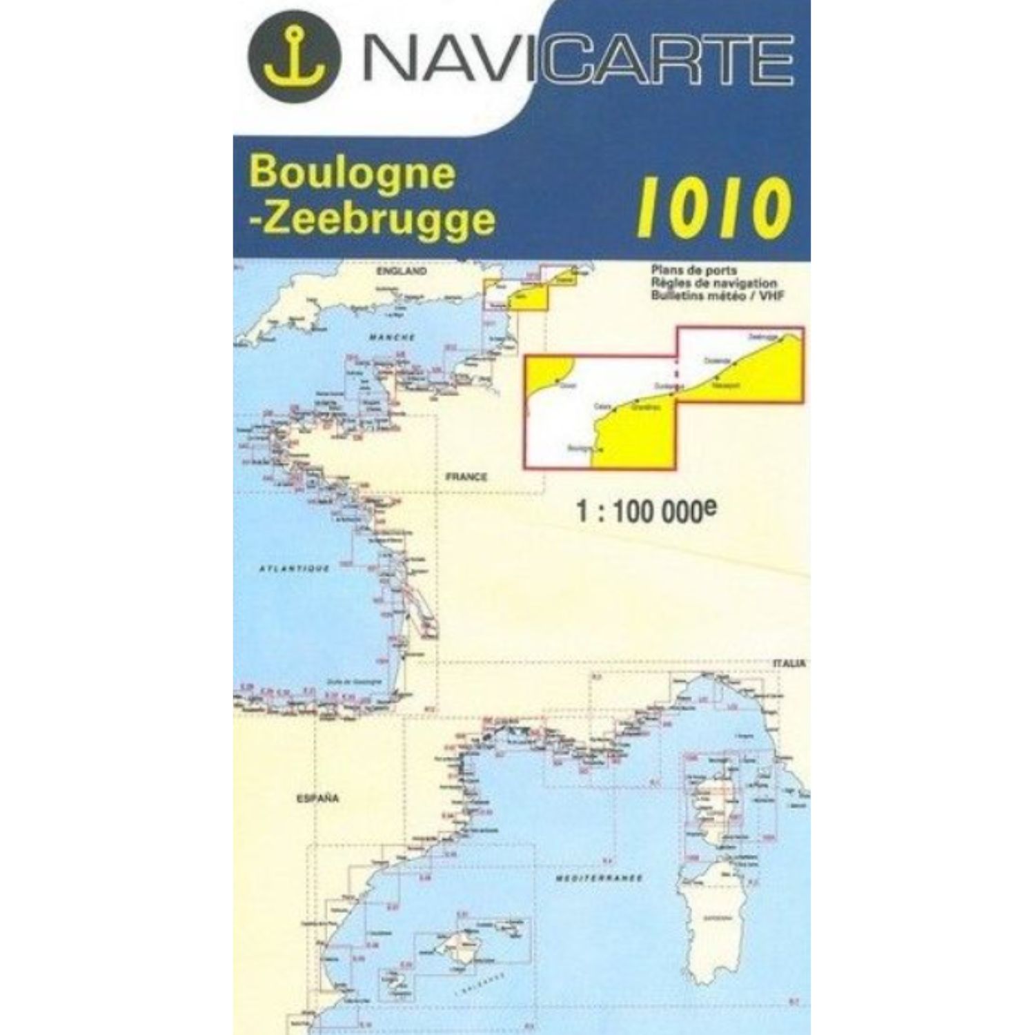 Navicarte - 1010 - Ostende, Boulogne, Pas de Calais, Zeebrugge