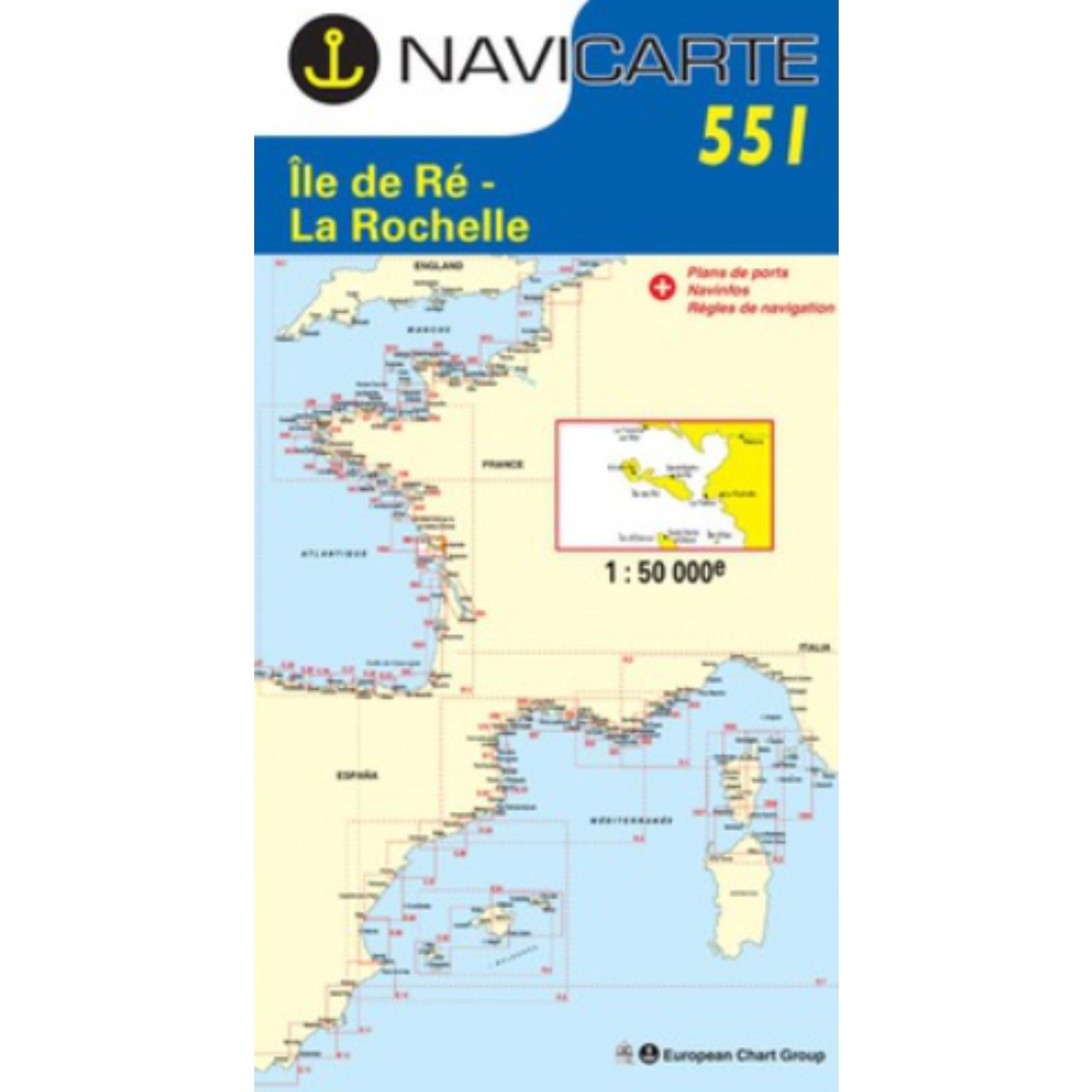 Navicarte - 551 - Ile de Ré, La Rochelle