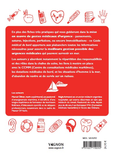 photo guide medical du bord Vagnon - verso
